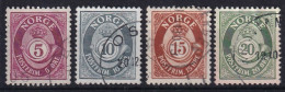 NORWAY 1969 - Canceled - Mi 478y-481y - Used Stamps