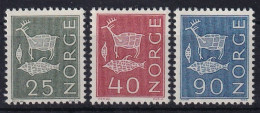 NORWAY 1963 - MNH - Mi 491-493 - Neufs