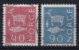 NORWAY 1963 - Canceled - Mi 492y, 493y - Oblitérés