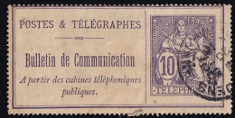 France Téléphone N°22 - Oblitéré - TB - Telegraaf-en Telefoonzegels