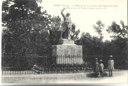 CHENY - Le Monument En Souvenir Des Enfants Du Pays - Cheny