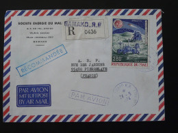 Lettre Recommandée Registered Cover Espace Space Apollo XV Lune Moon Mali 1974 - Africa