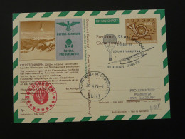 Entier Postal Stationery Card Ballonpost Pro Juventute Autriche Austria 1974 - Par Ballon