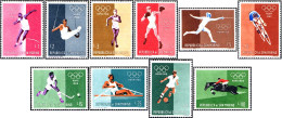 San Marino 520/29 + A132/35 - Olympic Games 1960 Airmail - MNH - Zomer 1960: Rome