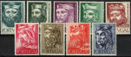 1955 Reis De Portugal AF 806-14 / Sc 804-12 / YT 817-25 / Mi 835-43 Novo / MNH / Neuf / Postfrisch [zro] - Ongebruikt