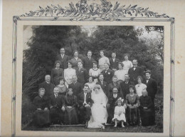 Photo Mariage Groupe Belley 1922 - Identified Persons