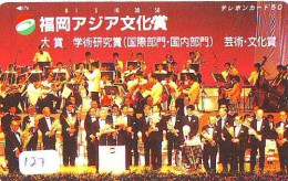 TELECARTE JAPON * CHEF D ' ORCHESTRA (127) *  ORCHESTRA * PHONECARD JAPAN  CONCERT - Música