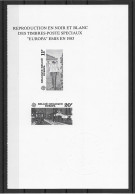 Belgien 1983 Europa/Cept Mi.Nr. 2144/45 Gedenkausgabe/Schwarzdruck - Documents Commémoratifs