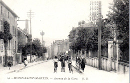 MONT-SAINT-MARTIN  -  Avenue De La Gare  -  Animation - Mont Saint Martin