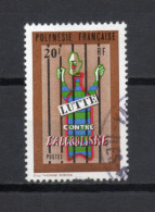 POLYNESIE  N°  92   OBLITERE   COTE  5.50€   LUTTE CONTRE L'ALCOOLISME  VOIR DESCRIPTION - Oblitérés