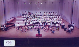 TELECARTE JAPON *  CHEF D ' ORCHESTRA * (137)  Conductor *  MUSIC * PHONECARD JAPAN * CONCERT - Music