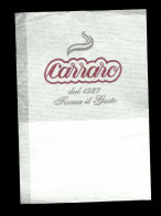 Tovagliolino Da Caffè - Caffè - Carraro - Company Logo Napkins