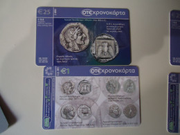 GREECE SAMBLE  RARE   MINT CANCELED NUMBER  COINS ANCIENT  -25 - Griechenland