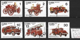 CUBA 2010 à 15 Oblitérés Côte 1.50 € - Gebraucht
