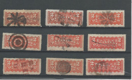 25985) Canada Registration 1875  Shades Postmarks Corks Cancel - Recomendados