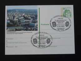 Entier Postal Stationery Card Université University Kaiserslauten Allemagne Germany 1987 - Cartes Postales Illustrées - Oblitérées