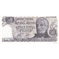 Billet, Argentine, 50 Pesos, 1976-1978, Undated (1976-78), KM:301a, NEUF - Argentine