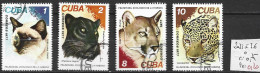 CUBA 2033 à 36 Oblitérés Côte 0.75 € - Used Stamps