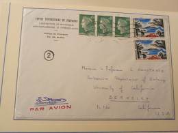 1611 Marianne De Cheffer Sur Lettre Pour Les USA Au Tarif Du 01/07/1971, L 0,90F+ SA  2,00F ( 15 à 20 G) - 1967-1970 Marianne Of Cheffer