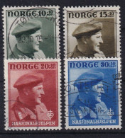 NORWAY 1946 - Canceled - Mi 310-313 - Usados