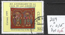 CUBA 2119 Oblitéré Côte 0.25 € - Usados