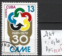 CUBA 2147 Oblitéré Côte 0.20 € - Used Stamps