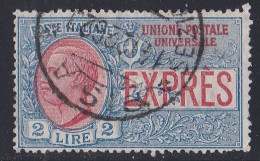 Italie - 1900 - 1944  Victor Emmanuel III  - Poste Expresse  Y&T  N ° 13  Oblitéré - Correo Urgente