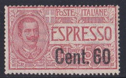 Italie - 1900 - 1944  Victor Emmanuel III  - Poste Expresse  Y&T  N ° 15  Neuf * - Eilsendung (Eilpost)