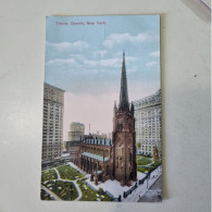 Uncirculated Postcard - TRINITY CHURCH, NEW YORK - Autres Monuments, édifices