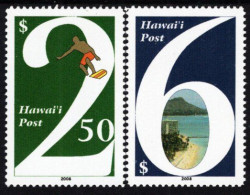 Hawaii - 2008 - Hawaii Post - Grand Reopening - Mint Stamp Set (private Post) - Hawai