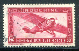 INDOCHINE- P.A Y&T N°8- Oblitéré - Airmail