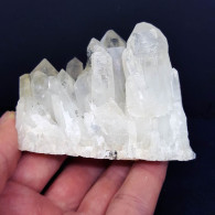 #T10 - Schöne Transparente Weiße QUARZ Kristalle (Inner Mongolia, China) - Minéraux