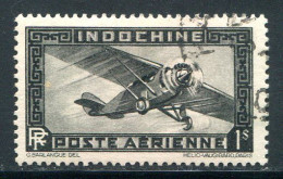 INDOCHINE- P.A Y&T N°11- Oblitéré - Poste Aérienne