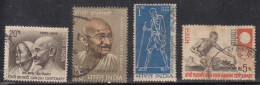 India Used 1969 Gandhi, Set Of 4 - Used Stamps