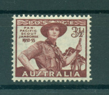 Australie 1952 - Y & T N. 189 - Jamboree Du Pacifique (Michel N. 222) - Nuevos