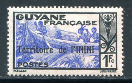 ININI- Y&T N°42- Neuf Avec Charnière * - Unused Stamps