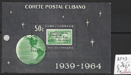 CUBA BF 23 * Côte 16.50 € ( Adhérences ) - Hojas Y Bloques