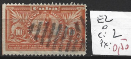 CUBA EXPRESS 2 Oblitéré Côte 2 € - Express Delivery Stamps