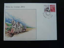 FDC Protegeons La Terre Environnement Journée Fête Du Timbre Thonon 74 Haute Savoie 2011 - 2010-2019
