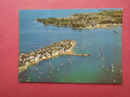 CPM  SUR L'ESTUAIRE DE LA RIVIERE DE PONT L'ABBE L'ILE TUDY LA TOURELLE DES PERDRIX ET LE PONT DE LOCTUDY - Ile Tudy