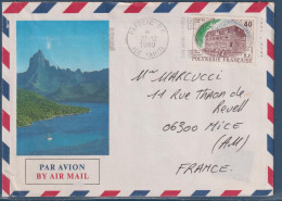 Enveloppe Illustrée Polynésie Française N°323 Papeete RP 21.12.1989 - Storia Postale