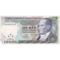 Billet, Turquie, 10,000 Lira, 1970, UNdated (1970), KM:200, TTB+ - Turchia