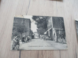 CPA 34 Hérault Campagnan La Promenade - Autres & Non Classés