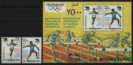 Somalia 1987 - Mi-Nr. 398-399 & Block 23 ** - MNH - Olympia - Somalia (1960-...)