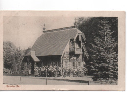 RUSSIAN HUT - THE BIRKLANDS - NOTTS - DEMOLISHED 1950'S - WITH GOOD SCARCLIFFE CHESTERFIELD VILLAGE POSTMARK DERBYSHIRE - Andere & Zonder Classificatie