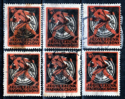 Hungary WWI ⁕ Jegyezzunk Hadikölcsönt / War Loan 100 Korona, Poster - Label - Vignette ⁕ 6v Cinderella Stamp - Erinnophilie