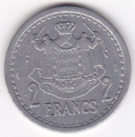 Monaco . 2 Francs Sans Date (1943), Louis II , En Aluminium - 1922-1949 Louis II