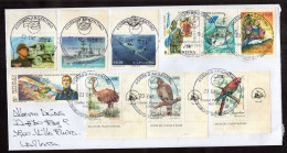 Argentina - 1994 - Set Of 3 Letters - Modern Stamps - Diverse Stamps - Cartas & Documentos