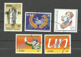 Irlande N°909 à 911, 923, 924 Cote 6€ - Gebraucht