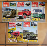 5 Magazines - Magazine , Revue ,Charge Utile- N° 193-194-195-196-197 ( Camion Ancien , Camions Anciens ) - - Non Classificati